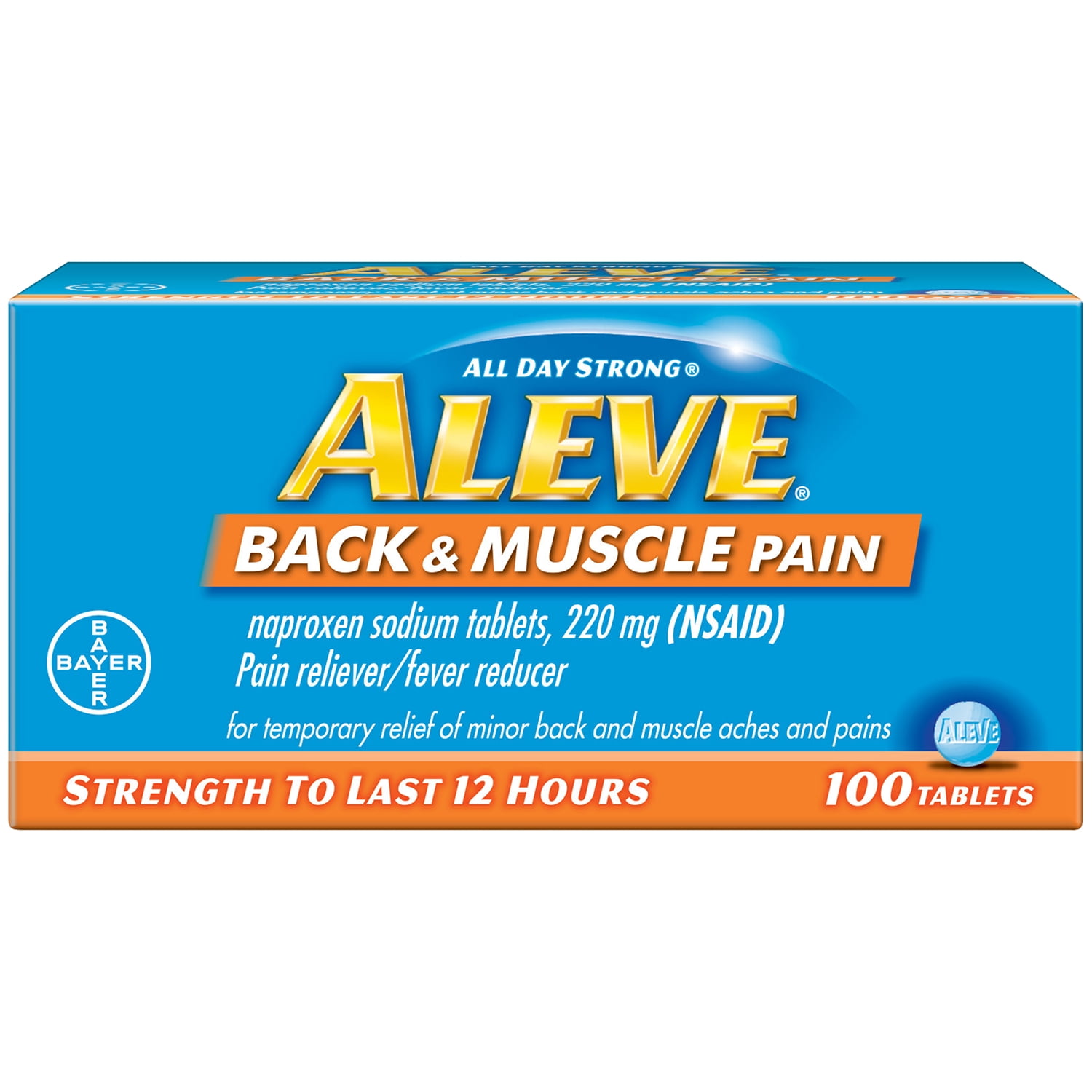 Does aleve work for back pain relieve